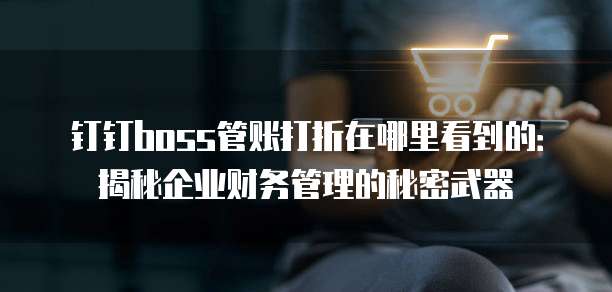 钉钉boss管账打折在哪里看到的:揭秘企业财务管理的秘密武器