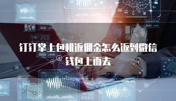 钉钉掌上包机返佣金怎么返到微信钱包上面去
