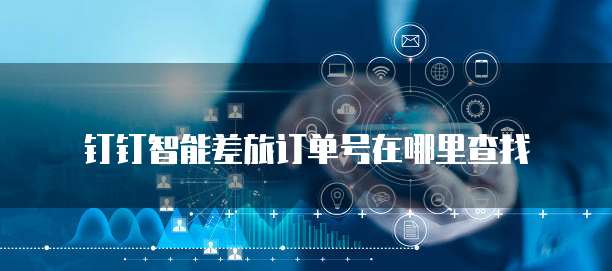钉钉智能差旅订单号在哪里查找
