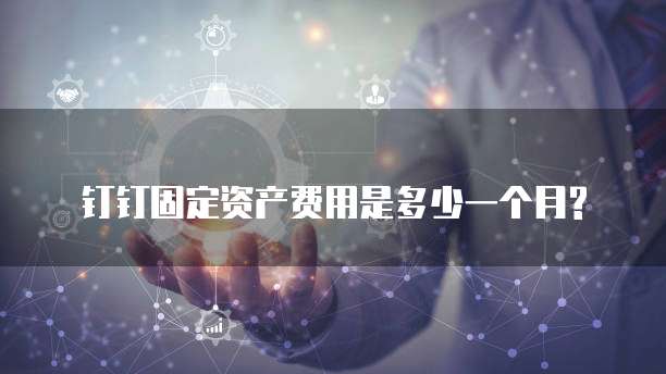 钉钉固定资产费用是多少一个月?