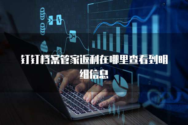 钉钉档案管家返利在哪里查看到明细信息