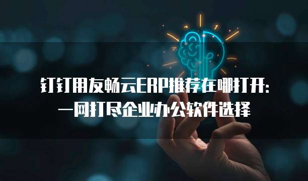 钉钉用友畅云ERP推荐在哪打开:一网打尽企业办公软件选择
