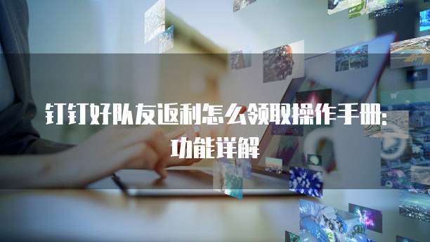 钉钉好队友返利怎么领取操作手册: 功能详解