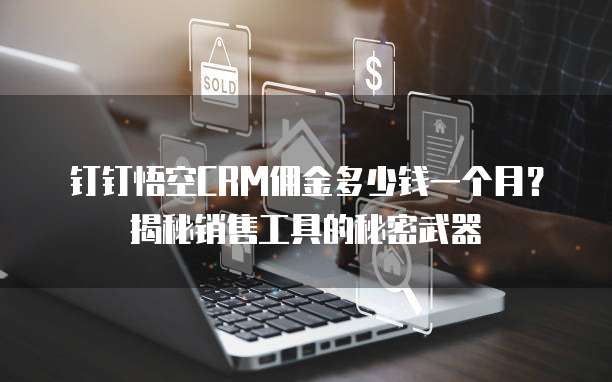 钉钉悟空CRM佣金多少钱一个月?揭秘销售工具的秘密武器