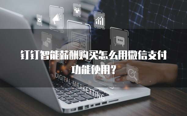钉钉智能薪酬购买怎么用微信支付功能使用?