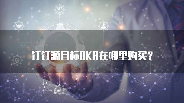 钉钉源目标OKR在哪里购买?