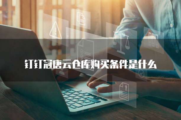 钉钉冠唐云仓库购买条件是什么