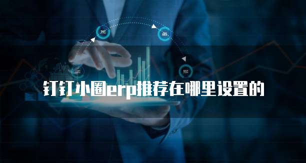 钉钉小圈erp推荐在哪里设置的