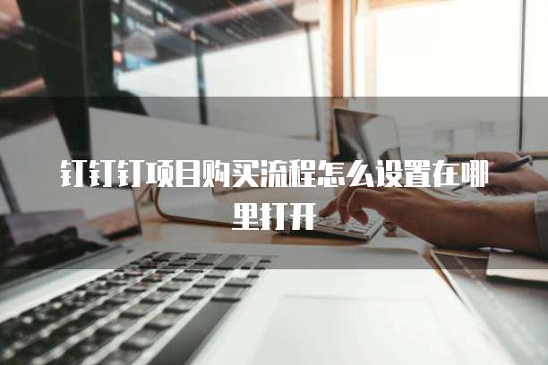 钉钉钉项目购买流程怎么设置在哪里打开