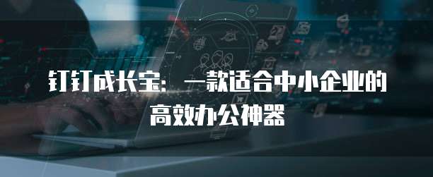 钉钉成长宝:一款适合中小企业的高效办公神器