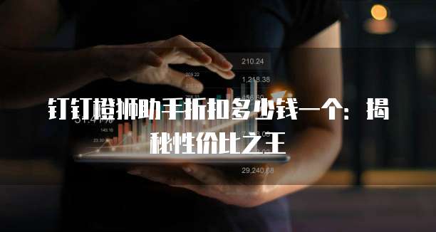 钉钉橙狮助手折扣多少钱一个:揭秘性价比之王