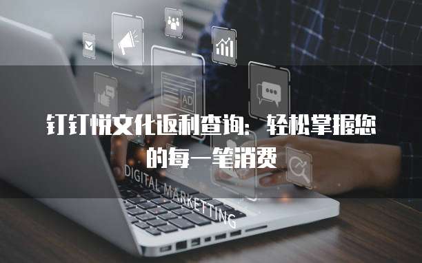钉钉悦文化返利查询:轻松掌握您的每一笔消费