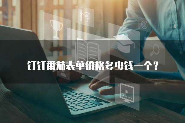 钉钉番茄表单价格多少钱一个?