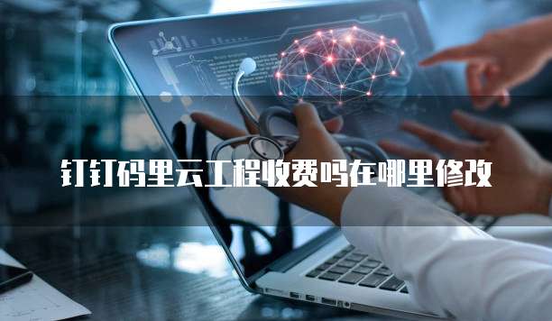 钉钉码里云工程收费吗在哪里修改