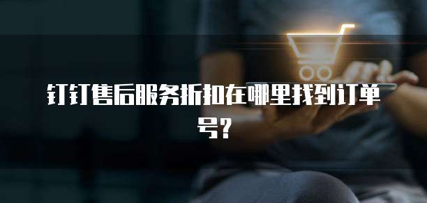 钉钉售后服务折扣在哪里找到订单号?