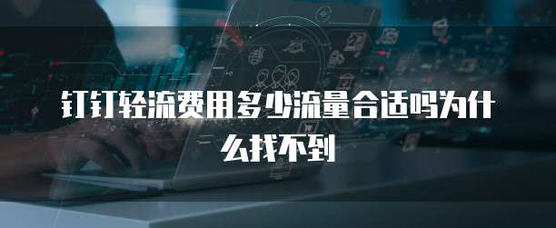 钉钉轻流费用多少流量合适吗为什么找不到