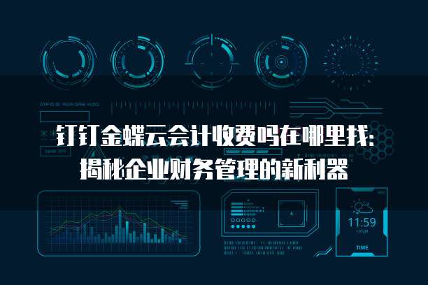 钉钉金蝶云会计收费吗在哪里找:揭秘企业财务管理的新利器