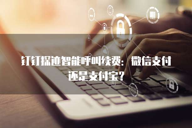 钉钉探迹智能呼叫续费：微信支付还是支付宝？