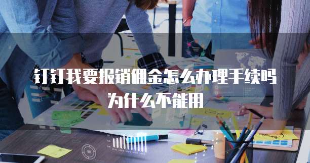 钉钉我要报销佣金怎么办理手续吗为什么不能用