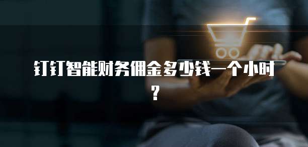 钉钉智能财务佣金多少钱一个小时?