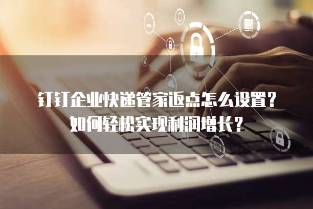 钉钉企业快递管家返点怎么设置?如何轻松实现利润增长?