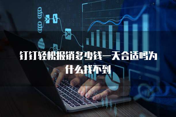 钉钉轻松报销多少钱一天合适吗为什么找不到