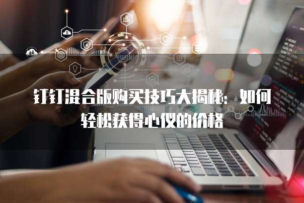 钉钉混合版购买技巧大揭秘:如何轻松获得心仪的价格