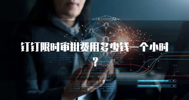 钉钉限时审批费用多少钱一个小时?