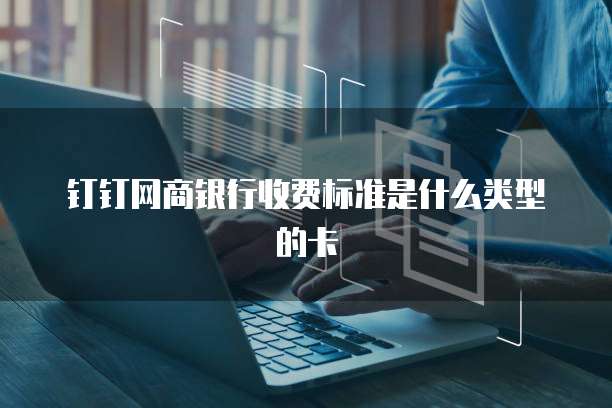 钉钉网商银行收费标准是什么类型的卡