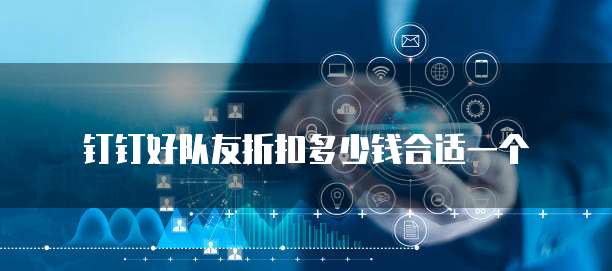 钉钉好队友折扣多少钱合适一个