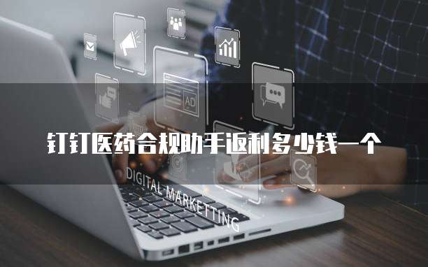 钉钉医药合规助手返利多少钱一个