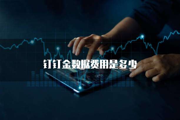 钉钉金数据费用是多少