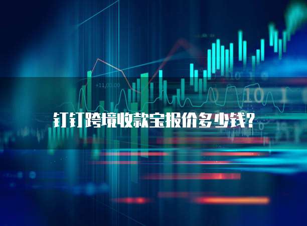钉钉跨境收款宝报价多少钱？