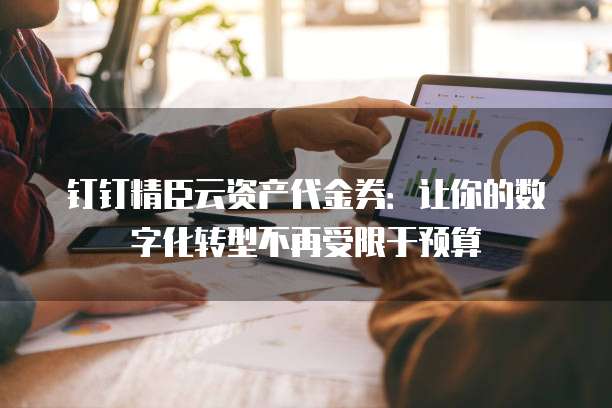钉钉精臣云资产代金券:让你的数字化转型不再受限于预算