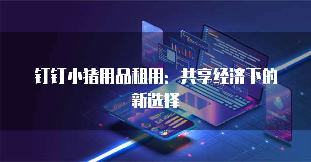 钉钉小猪用品租用:共享经济下的新选择