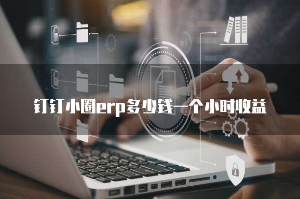 钉钉小圈erp多少钱一个小时收益