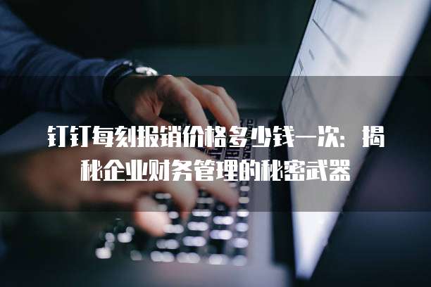 钉钉每刻报销价格多少钱一次:揭秘企业财务管理的秘密武器