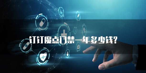 钉钉魔点门禁一年多少钱?