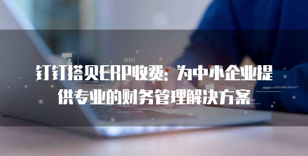 钉钉搭贝ERP收费: 为中小企业提供专业的财务管理解决方案