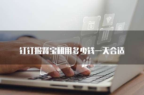 钉钉报餐宝租用多少钱一天合适