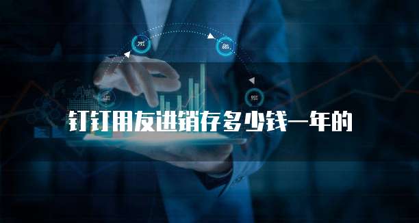 钉钉用友进销存多少钱一年的