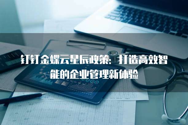 钉钉金蝶云星辰政策：打造高效智能的企业管理新体验