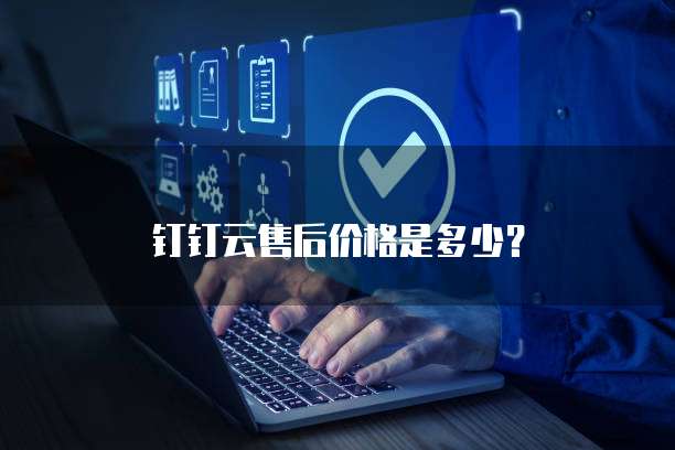 钉钉云售后价格是多少?