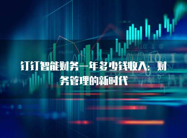 钉钉智能财务一年多少钱收入:财务管理的新时代