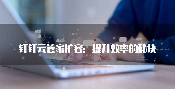 钉钉云管家扩容:提升效率的秘诀