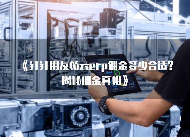 《钉钉用友畅云erp佣金多少合适?揭秘佣金真相》