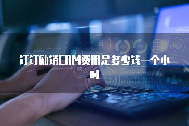钉钉励销CRM费用是多少钱一个小时