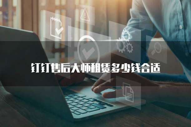 钉钉售后大师租赁多少钱合适