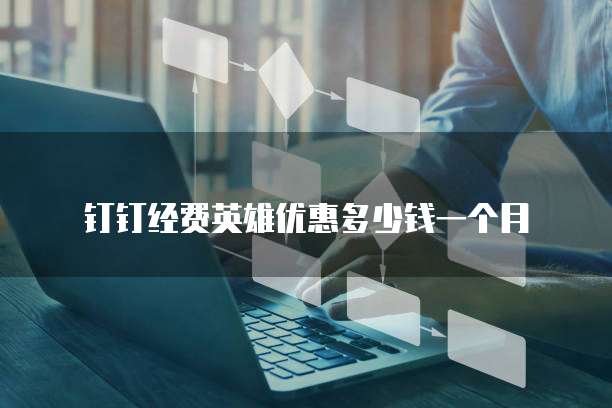 钉钉经费英雄优惠多少钱一个月