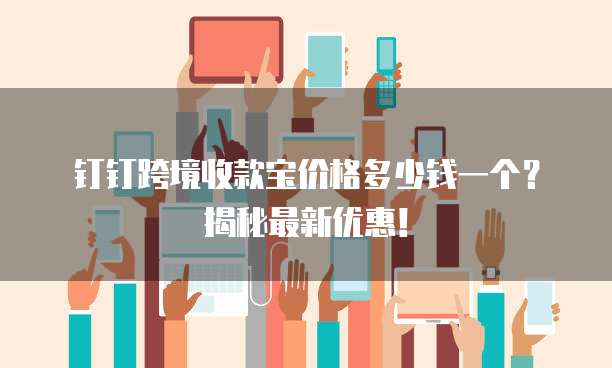 钉钉跨境收款宝价格多少钱一个？揭秘最新优惠！